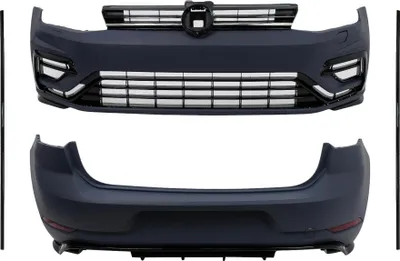 Image de Bodykit pour VW Golf 7 VII 2013-2017 7.5 R Design pare-chocs calandre bas de caisse.