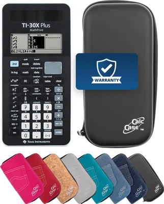 Produktbild von TI-30X Plus MP Taschenrechner mit Schutztasche schwarz
