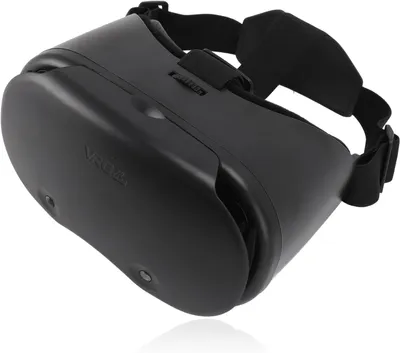 Immagine prodotto di Visore per realtà virtuale compatibile con telefoni - Occhiali 3D - Esperienza virtuale - Tecnologia per la cura degli occhi - Adatto per schermi da 5-7 pollici - Colore: nero
