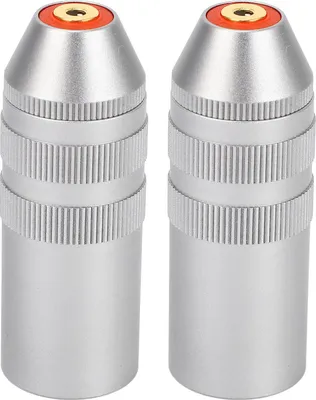 Image de 2 pièces XLR 4 pôles mâle vers 2,5 mm symétrique femelle, adaptateur-convertisseur, anti-interférence pour microphone, mixeur, haut-parleur