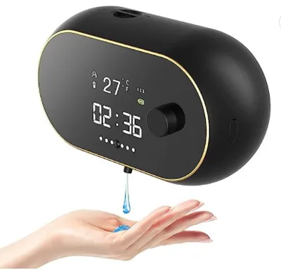 Imagen del producto de Dispensador automático de jabón líquido para pared, sin contacto, color , para gel