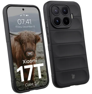 Produktbild von Robuste Handyhülle für Xiaomi 17T, Bizon Case Tur, Schwarz