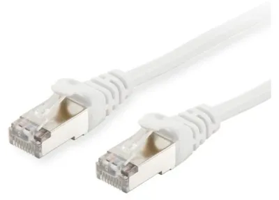 Immagine prodotto di Equip 606001 Equip Patchkabel Cat6A S/FTP 2xRJ45 0.25m weiss LSZH