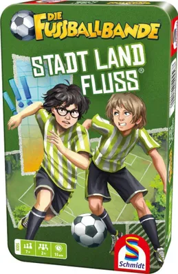 Produktbild von Schmidt Spiele Reisespiel Aktionsspiel Die Fussballbande 51612