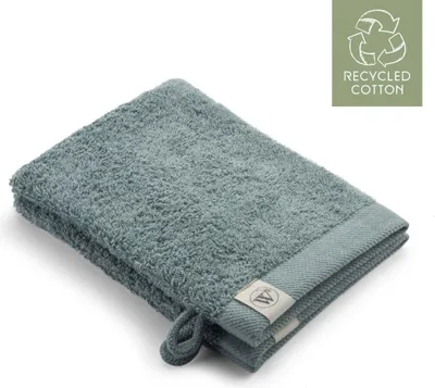 Produktbild von Walra Remade Baumwollwaschlappen 16x21cm - 2Stück Grün