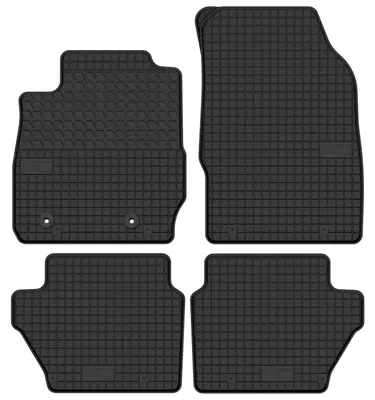 Zdjęcie produktu dla Dywaniki gumowe do Ford EcoSport MK2 2012-2017 (crossover) – 4 szt., czarne, dopasowane – Wielganizator SolidTread
