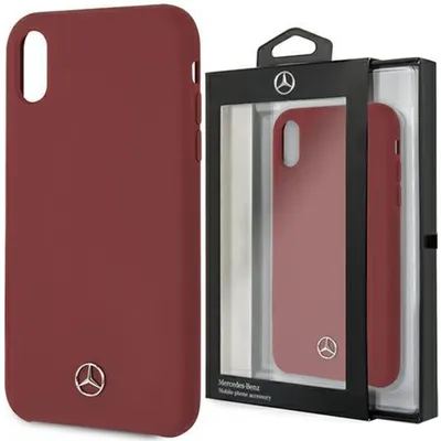 Zdjęcie produktu dla Mercedes Mehci61Silre Iphone Xr Czerwony/Red Hardcase Silicone Line