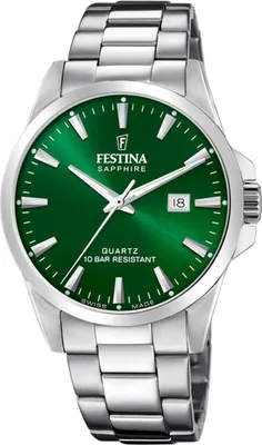 Produktbild von Festina Uhr Swiss Herren silber Armband Edelstahl UF20024/6
