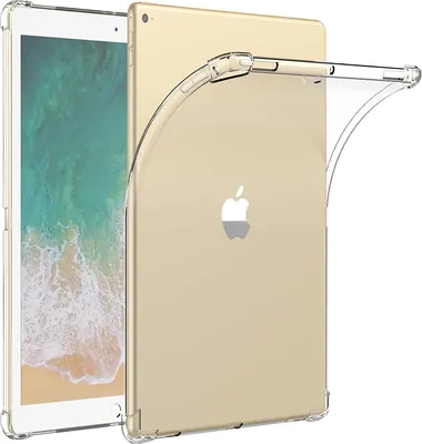 Produktbild von Hülle für iPad 6.generation / 5. generation / AIR 2 / AIR 1 - Stoßfeste Transparent Handyhülle Kratzfest Schutzhülle Ultra Dünn Phonillico®