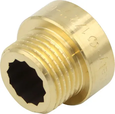 Produktbild von Messing Fitting Hahnverlängerung 1/2" Zoll x 10mm DN15