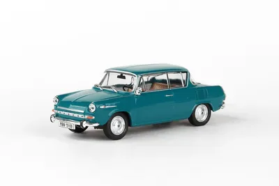 Obrázek produktu pro Škoda 1100 MBX (1969) - Modrozelená Tmavá ABREX 1:43