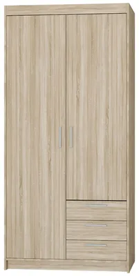 Produktbild von Kleiderschrank ELENI 2D3S sonoma
