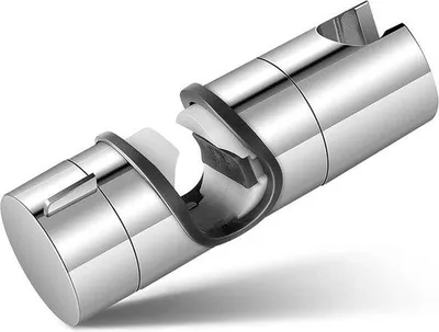 Produktbild von Duschkopfhalterung,Universal Einfach zu Montierende,Verstellbare und Verchromte Duschhalterung,Für den Austausch der Handbrause Halterung an der.