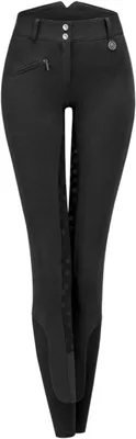 Produktbild von E.L.T Reithose Damen Thermo Fun Sport Silikon High Waist Damenreithose Schwarz 48
