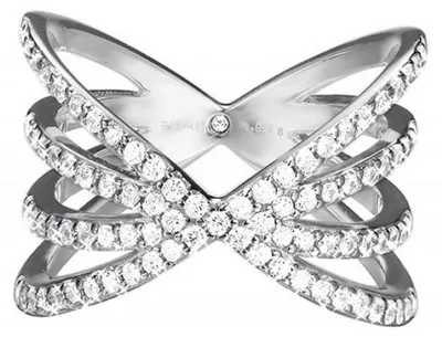 Image de Bague pour femme Esprit, en argent, modèle JW52892, avec zircone, référence ESRG92679A1. Taille de la bague : 57 (18,1 mm de diamètre)
