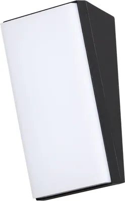 Produktbild von Nova Luce KEEN LED Wandleuchte Schwarz 12W IP65 Warmweiss 9x7x18cm 9270015