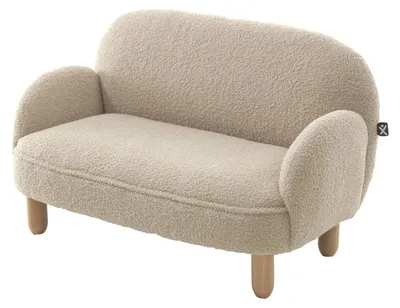 Produktbild von VIPACK - Kindersofa, Bezug Bouclè Beige