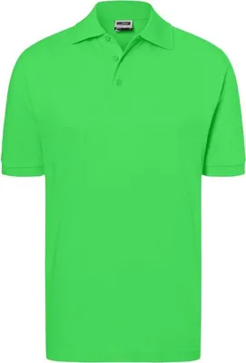 Produktbild von Hochwertiges Polohemd mit Armbündchen lime-green, Gr. XL