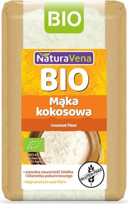 Produktbild von GLUTENFREIES -KOKOSMEHL 500 g – NATURAVENA