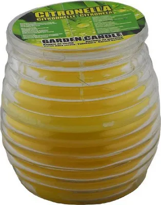 Produktbild von Van der Meulen Zitronella Kerze Glas 8,5cm, Rund, Mehrfarbig