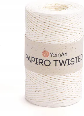 Zdjęcie produktu dla Włóczka Yarnart Papiro Twisted 1307 / rafia papierowa / ecru