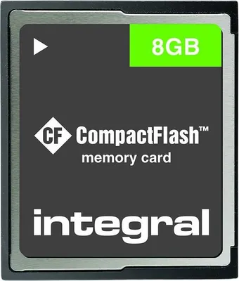 Produktbild von Integral INCF8GV2, 8 GB, CFast, Schwarz, Grau