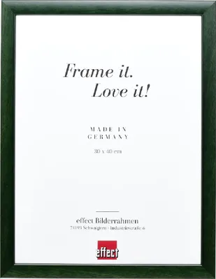 Zdjęcie produktu dla Rama do obrazów "Effect", profil 43, kolor: ciemnozielony (trawa), wymiary: 60x80 cm