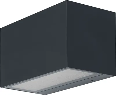 Produktbild von LEDVANCE SMART+ WI-FI WIDE BRICK RGB 14,5cm- dimmbare LED Wandleuchte dunkelgrau mit hochwertigem Aluminium-Gehäuse, rechteckig, RGB-Farbsteuerung, 14W, 3000 Kelvin warmweiß, 600 Lumen, IP44