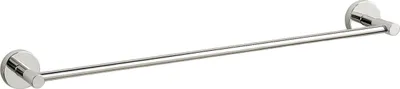 Produktbild von Balneo | Handtuchstange Edelstahl silber CHROM | Handtuchhalter 60 cm QUBE Rostfrei | Badetuchstange für Badezimmer