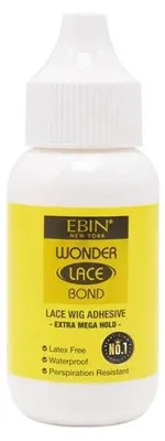 Obrázek produktu pro Ebin New York Wonder Lace Bond – Lepidlo na paruky z krajky a pevné / Mega / Supreme / Sensitive (35 ml)