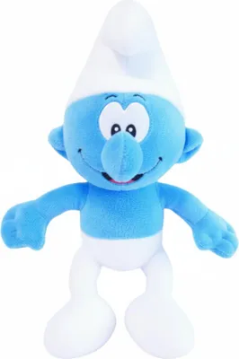 Image de Peluche Schtroumpf 25 cm Blanc Taille unique Disney