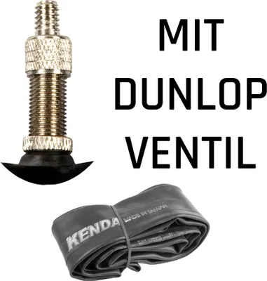 Produktbild von Kenda 12 - 29 Zoll Fahrrad Schlauch Fahrradschlauch Fahrradschläuche AV DV FV Autoventil Schraderventil Französisches Ventil Sclaverand Dunlop universal Schlauch