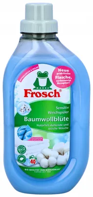 Produktbild von Weichspüler „Baumwollbluten“ 880 ml – Frosch