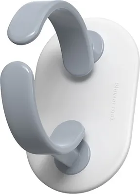 Produktbild von INF Verstellbarer Haartrocknerhalter Wandmontage Weiß