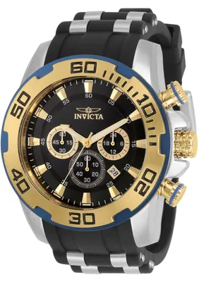 Immagine prodotto di Invicta Pro Diver 30765 Orologio da Uomo - Movimento al Quarzo - Acciaio Inossidabile con Quadrante Nero - 50 mm