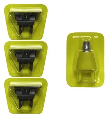 Produktbild von Ersatzklinge für Rasierer, Nasenhaarschneiderköpfe, passend für OneBlade-Modelle, 1 und 3 Klingen