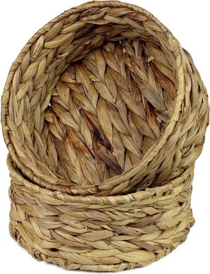 Immagine prodotto di Cesti per la conservazione di frutta e verdura Famanu, realizzati in ippopilo, colore naturale, set da 3