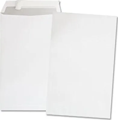 Produktbild von 10 Versandtaschen C4 - ohne Fenster - weiß - haftklebend
