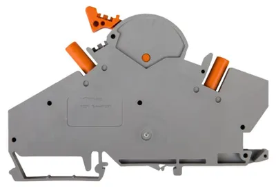 Immagine prodotto di Morsetto di sezionamento 0,2-6qmm grigio - Morsetto di sezionamento 30A 1 polo 8mm 282-870