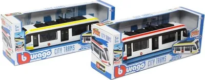Immagine prodotto di BBurago Tram 19 cm rosso/giallo BW PB 18-32105