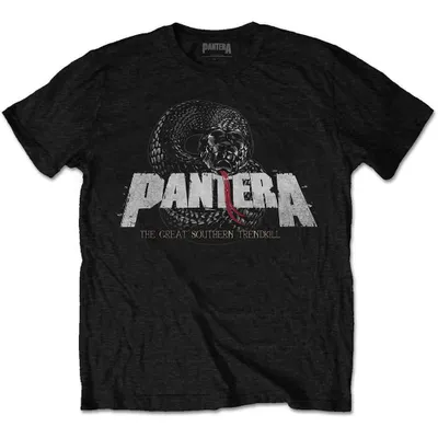 Obrázek produktu pro Pantera Snake Logo Black L Tričko