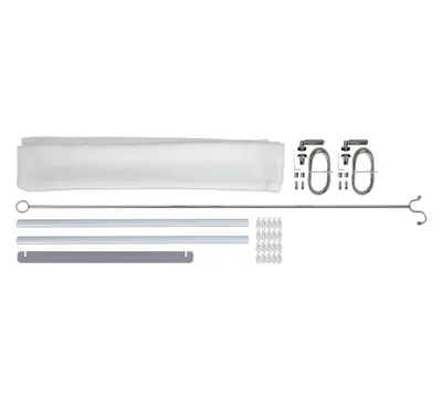 Immagine prodotto di Palram - Canopia Tenda da sole in poliestere Copertura per terrazza Bianca Set da 9 pezzi 300x546 cm