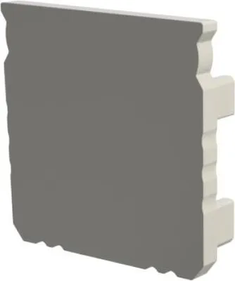 Zdjęcie produktu dla GLALU Biała zaślepka GLS3/GLG5 do profili LED AL12