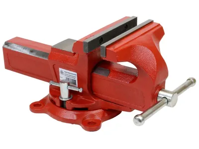 Produktbild von HaWe 722.10 Parallel-Schraubstock 100mm Backenbreite, mit Amboss, drehbar
