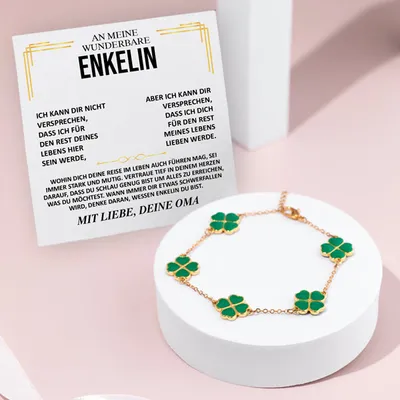 Image de A ma merveilleuse petite-fille - Bracelet porte-bonheur pour femme - ORIANA_CHARMBRACELET