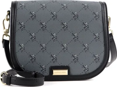 Produktbild von U.S. POLO ASSN. Umhängetasche Hampton Flap Crossbody Black schwarz