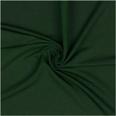 Modalstoff Modal Sweat Sweatstoff Oeko-Tex 0,5m Stoff elastisch Sweatstoff dunkelgruen