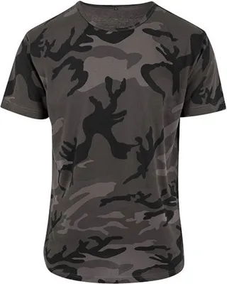 Produktbild von Herren Camo Tee - Farbe: Dark Camo - Größe: M