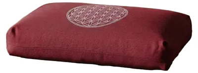 Produktbild von Yogakissen - klein - Blume des Lebens - mit Kapok-Füllung