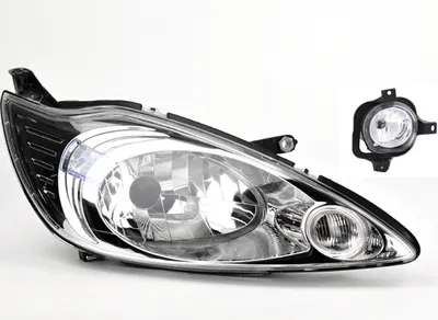 Produktbild von Scheinwerfer passend für Ford Ka 09 02/2009- H4 Rechts + Nebelsch. 1566724 9S5113005BA 1562465 9S5115K201AA Johns
